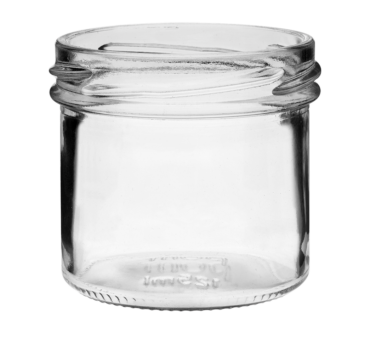 Boca jar 125ml 66TO Glass flint